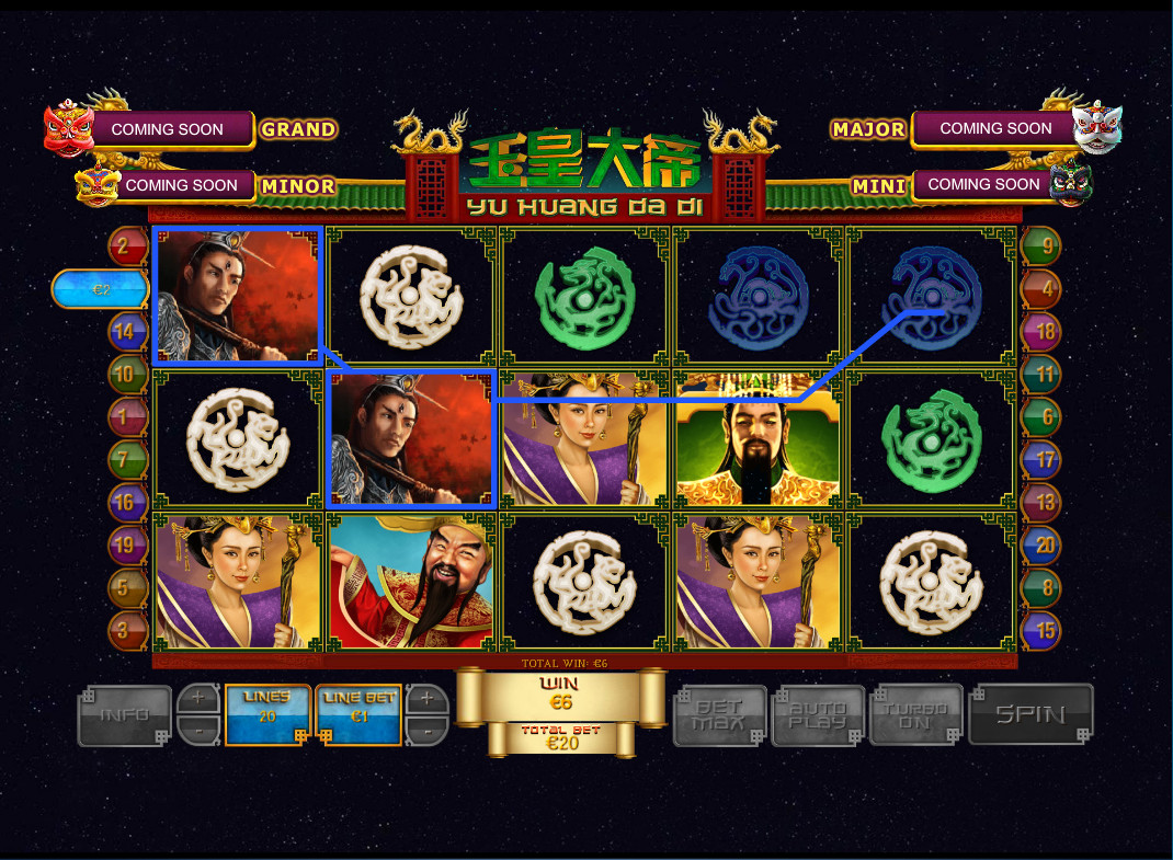 Jade Emperor playtech slot